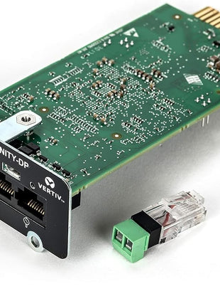 Vertiv Liebert IntelliSlot Unity-DP - Network Card Remote Monitoring Adapter Dual Protocol (is-Unity-DP)