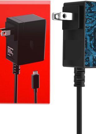 6.6FT Fast Charger for Nintendo Switch, USB C Type C Power Adapter Compatible with Nintendo Switch/Lite OLED/Dock, 15V/2.6A Supports TV Mode and Dock Station, for PS5 Pro Controller