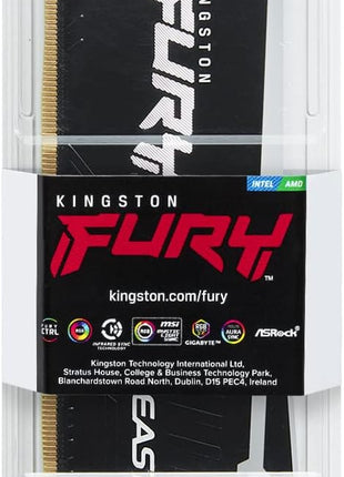 Kingston FURY Beast RGB 64GB 5600MT/s DDR5 CL36 Desktop Memory | AMD EXPO | KF556C36BBEA-64
