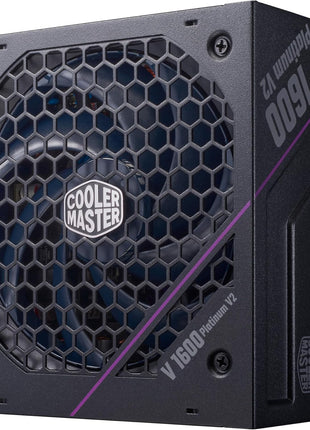 Cooler Master V Platinum 1600 V2 Power Supply, PCIe 5.1 Ready | Certification Cybenetics Platinum & Noise Standard ++, 80 PLUS Platinum, 1600W, ATX 3.1, Dual 12V-2x6 Cable, Fully Modular