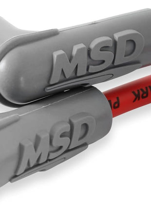 MSD 32169 Super Conductor Spark Plug Wire Set, Red