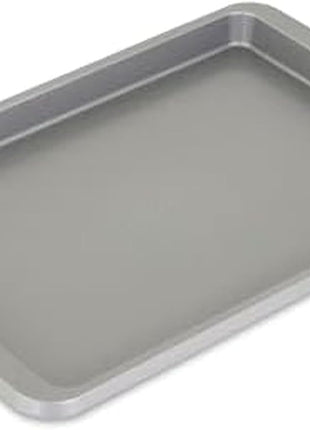 KitchenAid 9x13in Nonstick Aluminized Steel Baking Sheet, Contour Silver