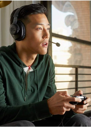JBL Quantum 100 - Wired Over-Ear Gaming Headphones - Black, Large