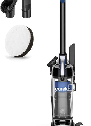 Eureka NEU10AE5 Powerful Bagless Upright Vacuum Cleaner Carpet and Floor, AirSpeed Ultra Lightweight Vacuum Cleaner, w/ Replacement Filter, Blue