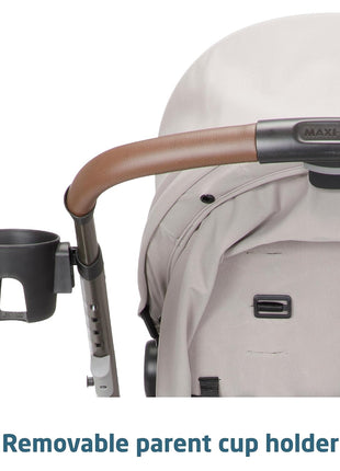 Maxi-Cosi Zelia 2 Luxe 5-in-1 Modular Travel System, New Hope Tan