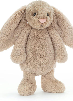 Jellycat Bashful Beige Bunny Stuffed Animal, Medium, 12 Inches