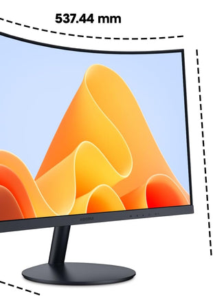 KOORUI 24 inch Curved Monitor, Full HD 1080P Curved Computer Monitor, 100Hz 1500R PC Screen, TÜV Rheinland Certified, HDMI VGA, Tilt Adjustment, LCD Display, Eye Care, Black 24N5CA