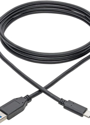 Tripp Lite USB C to USB A Cable, USB 3.1 Gen 1, Male to Male, Black, 6-ft. (U428-006)