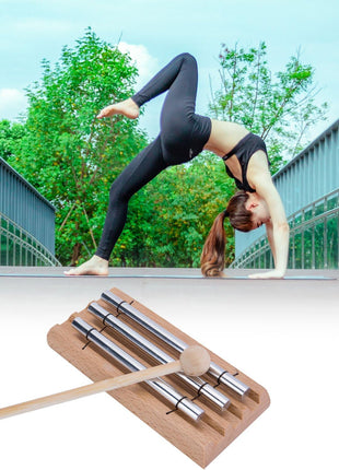Three Tone Chime For Mindfulness Meditation, Relaxation, Stress & Anxiety Relief, Chakra Healing, Yoga, Teachers' Classroom Chime