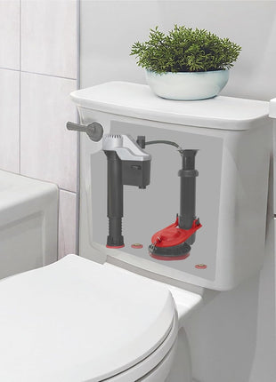 Korky Ultra Standard 2-Inch Universal Toilet Flapper - Long Lasting Rubber - Easy to Install - Made in USA, 100BP