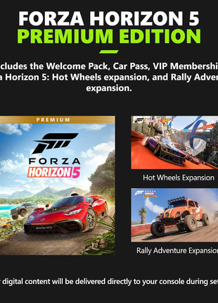 Microsoft Xbox Series X - Console + Forza Horizon 5 - Black (EU) (Xbox Series X)