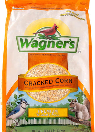 Wagner's 18542 Cracked Corn Wild Bird Food, 10-Pound Bag