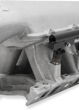 Bilstein Holley EFI 300-241 Hi-Ram EFI Intake Manifold with 95mm LS Throttle Body Flange Top