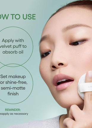 Laneige Neo Blurring Powder & キーチェーン デュオ | クリップオン K-Beauty セッティング パウダー | シャインコントロール 毛穴ぼけ 外出先でのタッチアップ | エレクトロベリー
