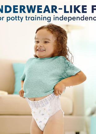 Pampers Pure Protection Training Underwear, Unisex, Size 3T4T, 92 Count, Premium, Hypoallergenic, Soft, Absorbent