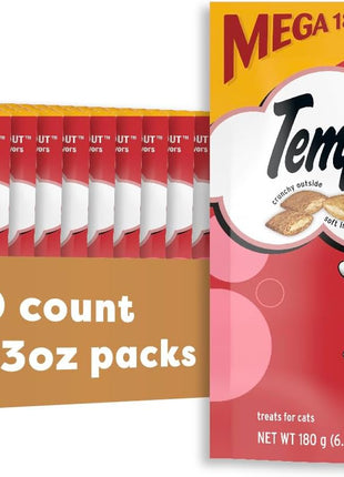 Temptations Cat Treats MixUps Backyard Cookout Flavor Crunchy, Soft Cat Treats, 30 oz. Tub