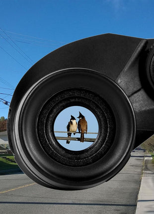 Occer 12x25 Compact Binoculars for Adults and Kids | High Powered, Easy Focus, Large Eyepiece for Bird Watching, Cruise Ship, Outdoor Hunting, Travel, Sightseeing