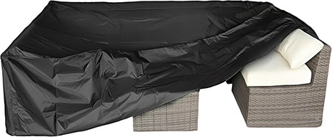 Patio Furniture Set Cover Outdoor Sectional Sofa Set Covers Outdoor Table and Chair Set Covers Water Resistant Large 315cm L x 160 cm W x 74 cm H