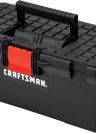 CRAFTSMAN Tool Box, Tool Storage, Lockable, Black, 16 Inch (CMST16005)