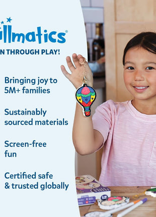 Skillmatics Foil Fun Unicorns & Princesses, Foil Art & Craft, Gift for Kids | Travel Toys, 100+ Stickers, Fine Motor Skills, DIY Mess-Free Art, Screen-Free, Gifts for Kids Ages 4, 5, 6, 7, 8, 9