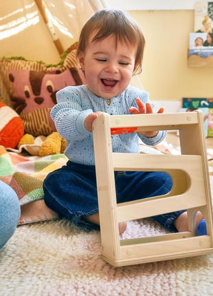 Lovevery, Walk & Talk Mini Kit, 3 Developmental Toys & 1 Book for Coordination, Fine Motor Skills & Early Language Learning, Starting at 12+ Months