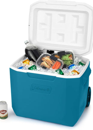 Coleman Chiller 9/16/30/48/60qt Cooler with Ice Retention, Leak Resistant, Great for Camping, Concerts, Sports, and More