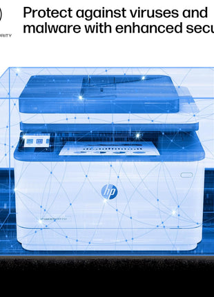 HP LaserJet Pro MFP 3101fdw Wireless Black & White All-in-One Laser Printer, Scanner, Copier, Fax, Best-for-Office (3G628F)