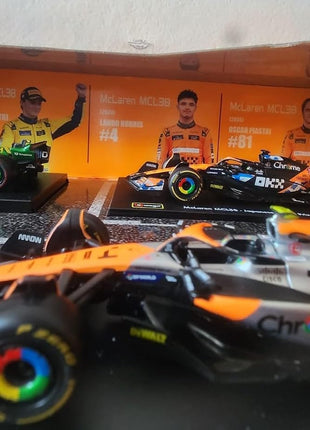 Bburago 1:43 McLaren Formula Racing Die-cast Model 6-Pack