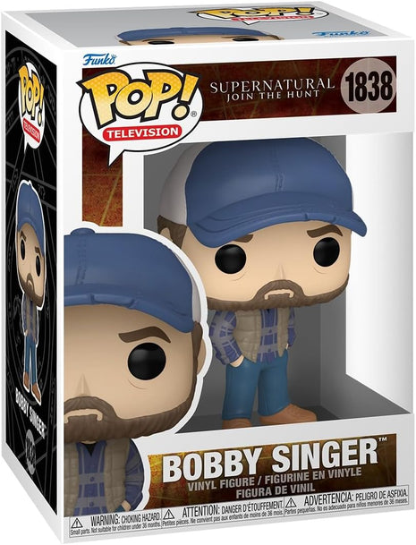 Funko Pop! TV: Supernatural - Bobby Singer - Collectable Vinyl Figure - Gift Idea - Official Merchandise - Toys for Kids & Adults - TV Fans - Model Figure for Collectors and Display