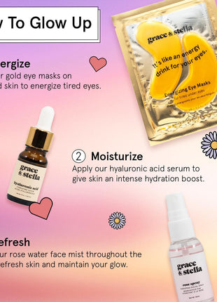 grace & stella Award-Winning Skin Care Set - Gifts for Women