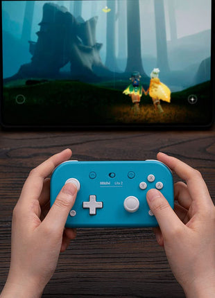 8BitDo Lite 2 Bluetooth Gamepad for Switch, Switch Lite, Android and Raspberry Pi (Turquoise)