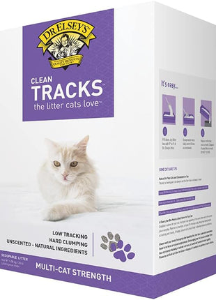 Dr. Elsey's® Clean Tracks Clumping Clay Cat Litter 40 lb. Bag