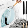 Holikme Dryer Vent Cleaner Kit 2 Pack   Household Cleaning Supplies 304 Stainless Steel Dryer Lint Brush Home Essentials for Lint Trap Dust Vacuum Brush