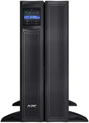 APC Network UPS, 3000VA Smart-UPS Sine Wave, Short Depth UPS with Extended Run Option, SMX3000LVNC, Network Management Card, Tower/4U Rack Convertible, Line-Interactive, 120V Black