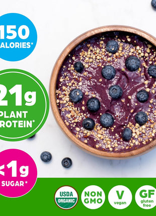 Orgain Organic Vegan Protein Powder, Vanilla Bean   21g Plant Protein, 4g Prebiotic Fiber, No Lactose Ingredients, No Added Sugar, Non GMO, For Shakes & Smoothies, 2.03 lb (Packaging May Vary)