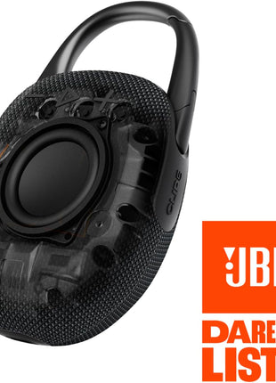 JBL Clip 5 - Ultra-Portable, Waterproof & Dustproof Bluetooth Speaker, Big Pro Sound with Punchy bass, Integrated Carabiner, Up to 12 Hours of Play, Made in Part with Recycled Materials (Purple)