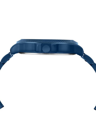 United Colors of Benetton Analog Watch for Man with Blue Round Dial & Blue Stainless Steel Bracelet Band Water Resistant Men's Wrist Watches - UWUCG1704