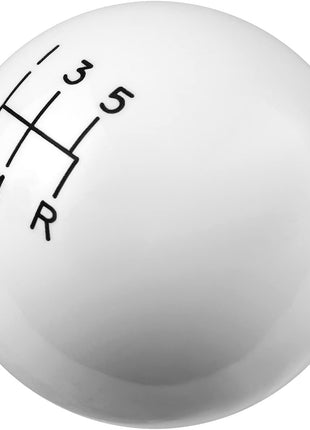 Hurst 1630014 White 5-Speed Classic Shifter Knob