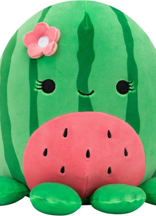 Squishmallows Original 8-Inch Marcella Watermelon Octopus - Official Jazwares Plush