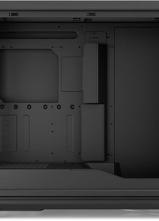 Fractal Design Meshify 3 XL Black RGB Tempered Glass Light Tint - High Airflow PC Gaming Case - Mesh Front Panel - Three ARGB Momentum 14 Gen 2 Fans Included - Spacious Interior - GPU up to 512mm
