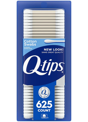 Q-tips Cotton Swabs For Hygiene and Beauty Care Original Cotton Swab Made With 100% Cotton 625 Count