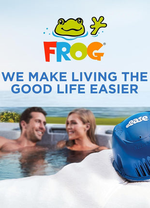 FROG @Ease Replacement SmartChlor Cartridge for use with Hot Tub FROG @Ease Floating System - Hot Tub Sanitizer System Supports Less Chlorine Use - 3 Pack
