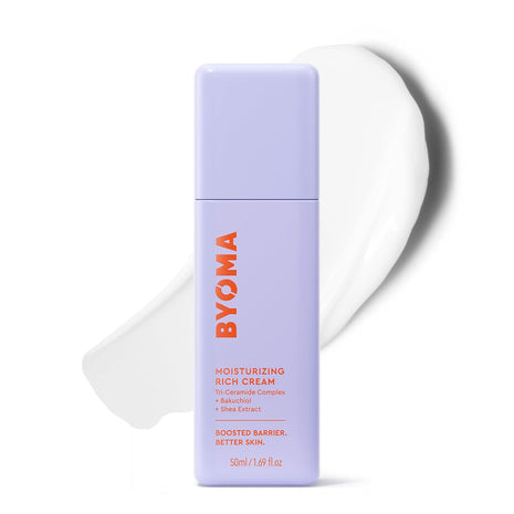 BYOMA Moisturizer - Moisturizing Rich Cream, Face Moisurizer for Dry Skin