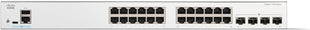 Cisco Catalyst 1300-24T-4G Managed Switch, 24 Port GE, 4x1GE SFP, Limited Lifetime Protection (C1300-24T-4G)