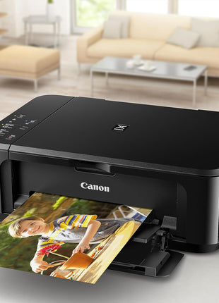 Canon Pixma MG3620 Wireless All-in-One Color Inkjet Printer with Mobile and Tablet Printing, Black
