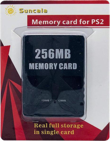 Suncala 256MB Memory Card for PlayStation 2, High Speed Memory Card for Sony PS2-1 Pack