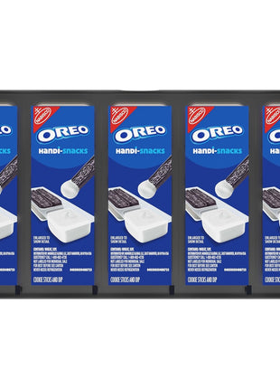Handi-Snacks OREO Cookie Sticks 'N Creme Dip Snack Packs, 20 Snack Packs | Individually Wrapped