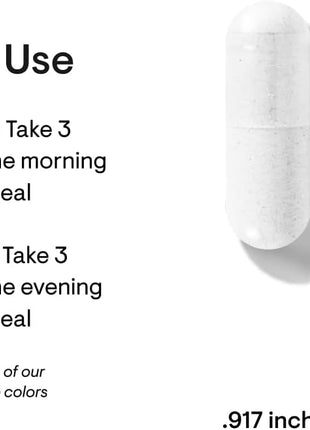 THORNE - Multi-Vitamin Elite AM & PM (180 Capsules) & Amino Complex (Berry, 8 Oz) Bundle - Supports Energy Production & Athletic Performance - Gluten, Dairy & Soy-Free