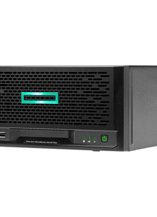 Hewlett Packard Enterprise HPE ProLiant MicroServer Gen10 Plus v2 Ultra Micro Tower Server for Small Business, Xeon E-2314 2.8GHz, 64GB Memory, 4TB SSD Storage, RAID, iLo, Server 2022 Essentials