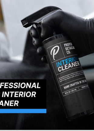 Interior Car Cleaning Kit - Professional Auto Detailing Supplies with Brush for Complete Vehicle Interior Detailing - Car Interior Cleaner Kit for Deep Cleaning. Car Detailing Interior Detailing Kit.